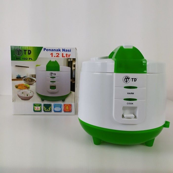 Rice Cooker Magic com TD / Yamakawa ukuran 1.2 L penanak nasi 3 in 1 ...
