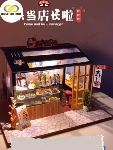 3D DIY Puzzle Miniature Shop Dollhouse Jigsaw Good Quality Adult Kids Valentine Birthday Christmas Gift Girlfriend Present 立体拼图