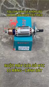 ROTOR MÁY CƯA GỖ HTC 11 RĂNG CÁNH SẮT (THÂN 41 - DÀI 158 - 11 RĂNG DẤU SẮC)