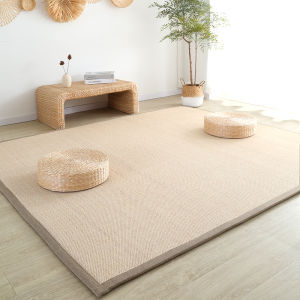 Japanese Style Bamboo Woven Floor Mat Tatami Mat Living Room Balcony Folk Inn Cool Carpet Pad Study Tea Room Meditation Rug