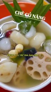 ComBo Nguyên Liệu Nấu Chè 4 Món: Hạt Sen Tươi Củ Năng Lá Dứa Củ Sen Gọt Vỏ Sẵn Ngon Ngọt Giòn Không Chất Bảo Quản Tẩy Trắng