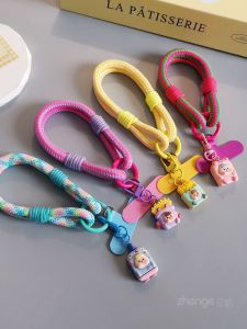 Handmade Short Mobile Phone Lanyard Pendant Outdoor Womens Style Durable Universal Phone Case Accessory Simple Fashion Design