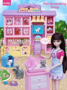 ANLILI | Pet Beauty Shop Play Set Toy