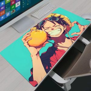 Bandai | One Piece Luffy Mouse Pad Gaming XL Home New HD PC Mousepad XXL Keyboard Pad Non-Slip Office Carpet Laptop Big Mice Pad