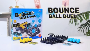 Oldlaiben Bounce Ball Board Game Jumping Ball Family Party Jumping Ball Table Game Toy Bola Melantun for Kids