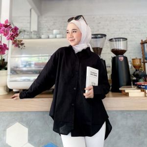 Kemeja linen Oversize Olivia Shirt by Quinjaya
