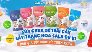 Sữa Chua Dê Phúc Bồn Tử Sấy Thăng Hoa SALA Nguồn Sữa Nguyên Chất Tại Trang Trại Sạch Thơm Ngon Bổ Dưỡng Hộp 20g