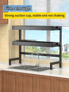Sink Drainer Shelf & Plate Storage Organizer: A Comprehensive Guide