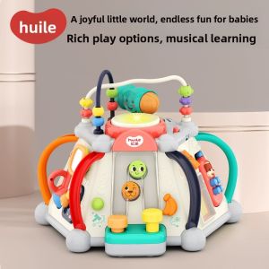 Huile Toys | Educational Early Learning Baby Toy Hand Drum 6-12 months