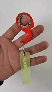 1PCS Rotatable Keychain with Luminous function Helping Adults Reduce Anxiety & Make You Feel Happier