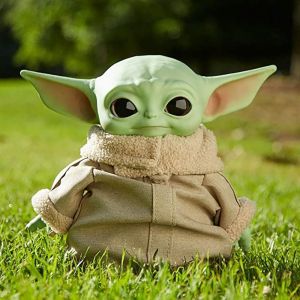 Star Wars 28cm Pvc Yoda Figure Grogu Plush Action Figure Toys Baby Yoda Action Figure Star Wars Toy Model Dolls Toys Kids Birthday Christmas Gifts