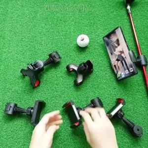 1pcs Dropship Golf Swing Recorder Holder Cell Phone Clip Holding Trainer Practice Training Aid