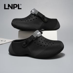 Luxury Mens Breathable Non-slip Thick-soled Sandals