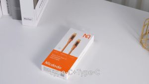 MCDODO CABLE 100W FLASH CHARGING CABLE TYPE C CABLE SUPER FAST CHARGE CABLE TYPE C TO TYPE C CABLE PD CABLE ANDROID CABLE USB C TO USB C CABLE WIRE CABLES