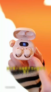 Earbud Tidur Nirkabel Mini Bluetooth 5.3 Kontrol Sentuh di Headphone Telinga Headset Reduksi Kebisingan Nyaman - Earphone Wireless