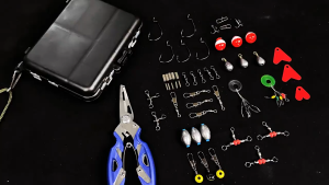 264PCS Fishing Tackle Set with Plier Hook Remover Double-Sided Box
