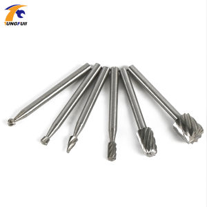 6/10pcs Set HSS Routing Router Drill Bits Set for Dremel Carbide Rotary Burrs Tools Wood Stone Metal Root Carving Milling Cutter