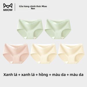 MiiOW | Quần Lót Cao Cấp 7A Chống Khuẩn Vùng Kín Cotton Không Đường May
