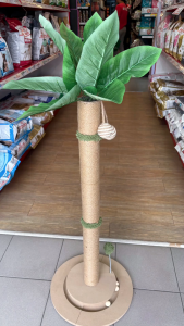 Pencakar Kucing /Cat Scratcher Coconut Tree with Mushroom Pet Scrather / Pet Toys