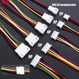 JCD 10Pairs Micro JST XH 2.54 2P 3P 4P 5P 6PIN Male Female Plug Connector 2.54mm Pitch With Wire Cable Battery Charging Cable