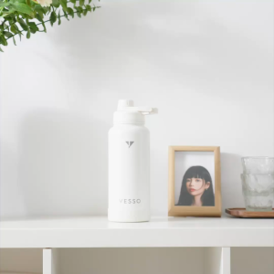 ListonX x VESSO Thermal Vacuum Insulated Tumbler – 1000ml & 1200ml Stainless Steel with Carrying Handle Hot & Cold