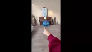 Fall-resistant Smart Induction Levitating gyroscopic flying ball Luminous gyro Black Technology childrens toy Magic Boy