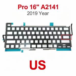 New Laptop Keyboard US Backlight For MacBook Pro 16" A2141 Keyboard Backlit Sheet 2019 Year