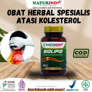 Jamu Kolesterol Tinggi Biolipid Atasi Lemak Jahat Dalam Tubuh Dan Darah Tinggi Herbal Naturindo
