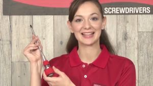 Vessel Obeng Ketok Ball-Grip Tang-Thru Screwdriver No.230 Plus Minus Magnet Panjang Pendek