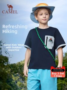 CAMEL | Outdoor Quick Dry Short Sleeve T Shirt Breathable Color Blocked