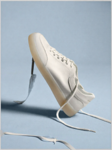 Belle | New Cowhide White Mens Casual Shoes