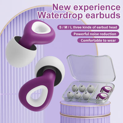 1 Set Ear Plugs For Sleeping Tapones Para Dormir Noise Reduction Waterproof Swim