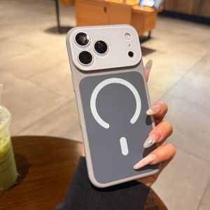 AO.HU | Magsafe Magnetic iPhone Case Large Window Anti-Fingerprint
