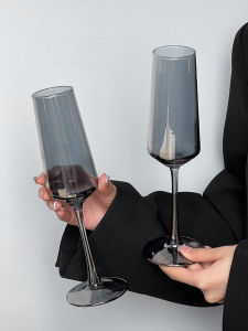 French Style High Foot Champagne Glass Wine Glasses Cocktail Cups Bubble Glasses Vintage Elements Blogger Favorite