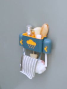 Rak Kamar mandi Tempel Tempat Sikat dan Pasta Gigi Estetik