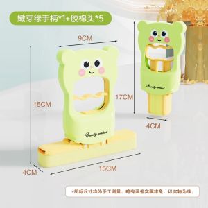 Mini Sponge Mop Portable Handheld No-Wash Household Cleaning Tool Replace Cloth Multifunctional Kitchen Floor Cleaning Device