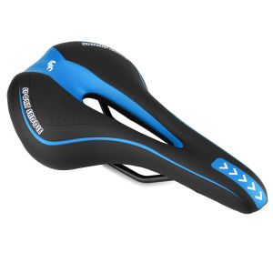 TOSEEK Bicycle Saddle MTB Mountain Road Bike Seat Comfortable Soft Cycling Cushion Exercise Bike Saddle for Men and Women