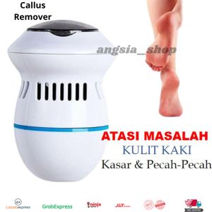 Alat Pembersih Tumit Kaki Callus Remover PENGHALUS TUMIT KAKI Alat Perawatan Tumit pedi vac Electric Foot Grinder Eletrik CALLUS REMOVER