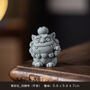 Đồ Trang Trí Bàn Trang Trí Nhà Đồ Trang Trí Cảnh Vật Đồ Trang Trí Đá Sư Tử Cười Thường Ngày Đồ Trang Trí Cặp Đôi Trưng Bày Trong Nhà Mẫu Vật Liệu Đá