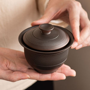 Vật Dụng Trà Thủ Công Bằng Gốm Phong Cách Cổ Điển Nhỏ Chống Bỏng Cốc Trà Bộ Lọc Dụng Cụ Pha Trà Tại Nhà Dụng Cụ Pha Trà Cá Nhân