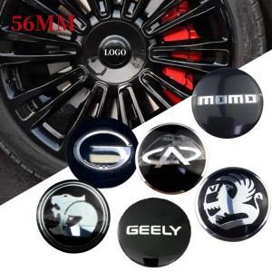 4pcs Black Car Wheel Hup Center Stickers Decals for Volkswagen VW Rline GTI CC Lavida POLO Bora Passat Golf Santana Jetta Tiguan