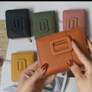 Fashion Women Cute Wallet Buckle Folding Girl Wallet Card Holder C102-93B
