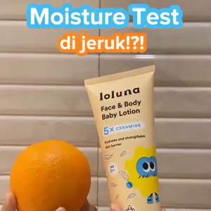 LOLUNA Face and Body Lotion 200ml - Lotion Wajah & Badan Bayi Anak