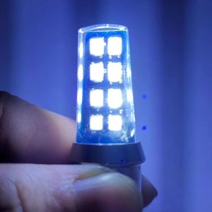 Lampu Stop Rem Jelly Gepeng 16 Mata LED 12 Volt DC 2 mode Standby Diam dan Rem Kedip Bisa untuk Motor Mobil