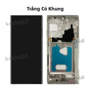 Samsung Galaxy Note 20 Ultra OLED Màn Hình LCD Hiển Thị Màn Hình Cảm Ứng Bộ Số Hóa Thay Thế Cho N985F N986B Điện Dung 2560x1440 Sửa Chữa Một Phần