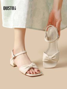 DUSTO | Elegant French Style High Heels for Summer Dresses