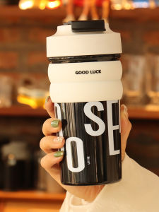 Túi Đựng Nước Bằng Nhựa Tritan Có Ống Hút Cho Phụ Nữ Dung Tích 550ml Chống Sốc Chống Nóng Dùng Để Đựng Cà Phê Mẫu Mới 2025