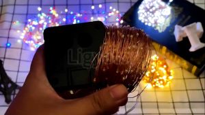 สายไฟหิ่งห้อย พลังงานแสงอาทิตย์ กันน้ํา 8 โหมด พร้อมปุ่มสัมผัส สําหรับตกแต่งสวน ลานต้นคริสต์มาส ปาร์ตี้ สวน