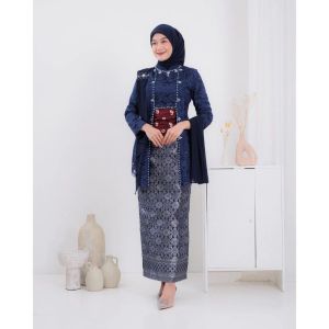 Setelan Kebaya Kutu Baru/Kebaya Modern Wisuda Lamaran Tunangan  Full Payet Kekinian