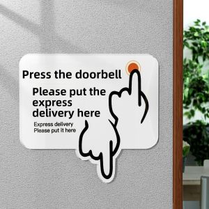 YINMO | Creative Door Sign for Takeout and Delivery Storage